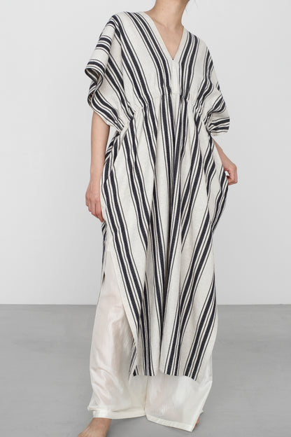 STANDARD / native stripe | NEO KAFTAN DRESS