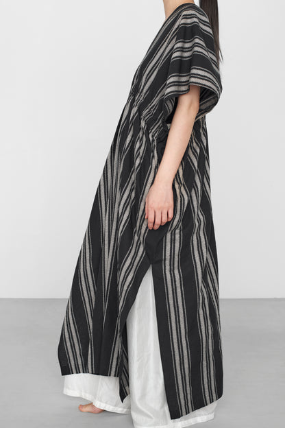 STANDARD / native stripe | NEO KAFTAN DRESS