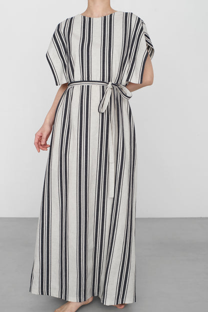 STANDARD / native stripe | APRON DRESS