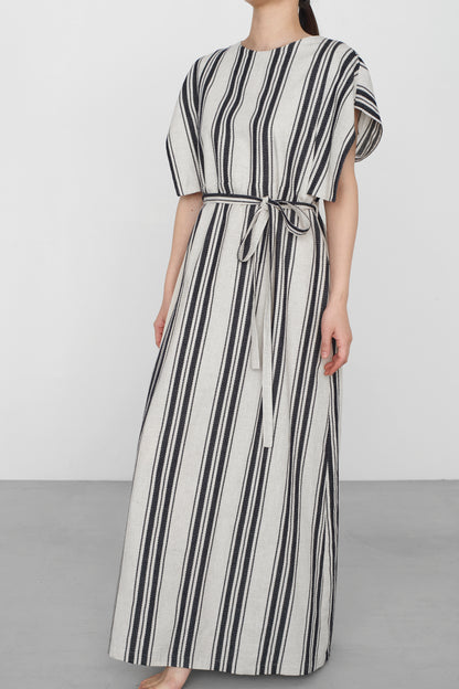 STANDARD / native stripe | APRON DRESS