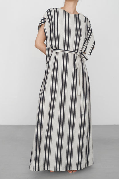 STANDARD / native stripe | APRON DRESS