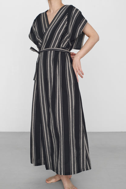 STANDARD / native stripe | APRON DRESS