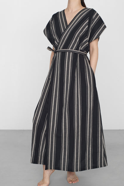 STANDARD / native stripe | APRON DRESS