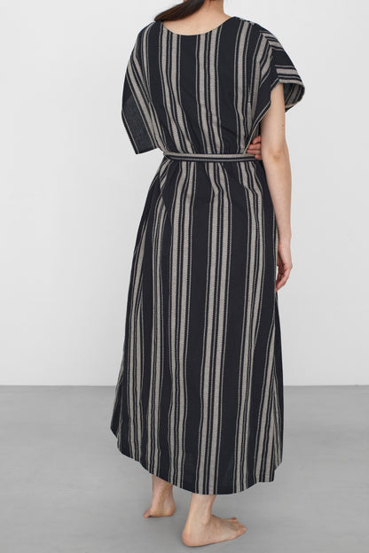 STANDARD / native stripe | APRON DRESS