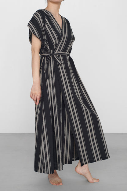 STANDARD / native stripe | APRON DRESS