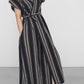STANDARD / native stripe | APRON DRESS