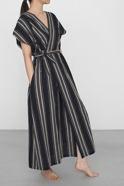 STANDARD / native stripe | APRON DRESS