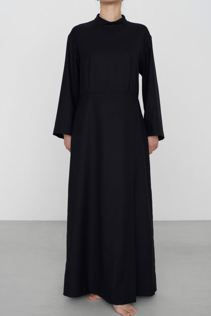 FOR / classical wool |  HOU DRESS black