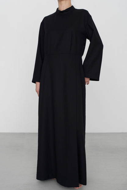 FOR / classical wool |  HOU DRESS black