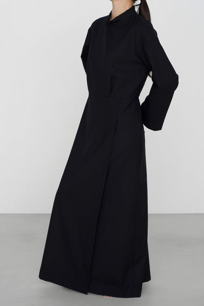 FOR / classical wool |  HOU DRESS black