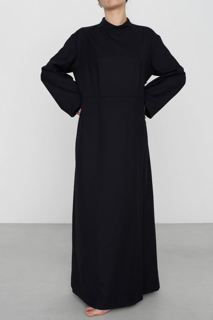 FOR / classical wool |  HOU DRESS black