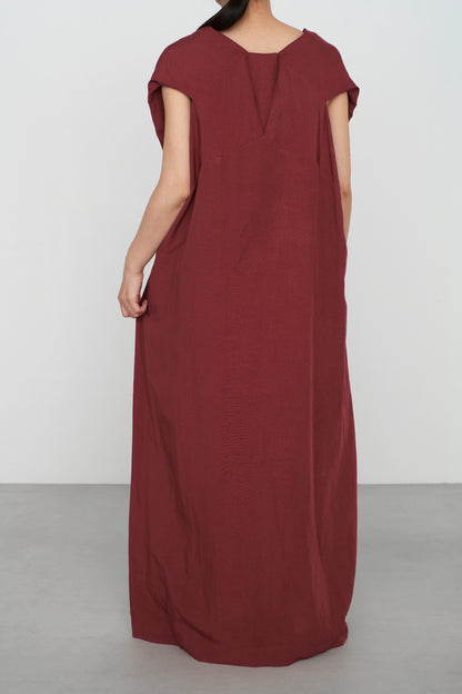 FOR / classical rayon |  PARANJA burgundy