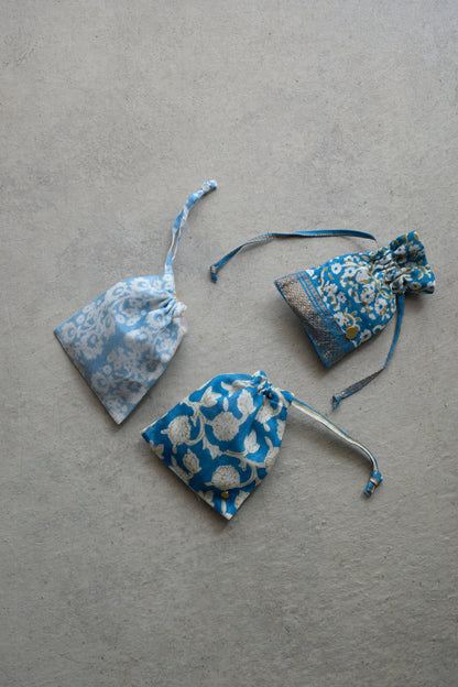 LIMITED BLOCK PRINT | DRAWSTRING POUCH 6