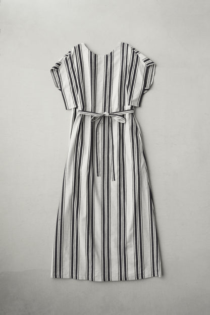 STANDARD / native stripe | APRON DRESS