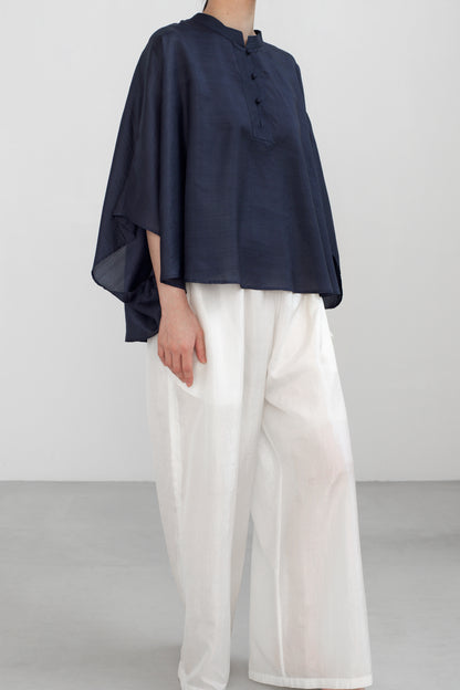 BANGALORE SILK |  NEO MUSLIM KURTA SHORT / COUNTERPOINT