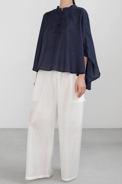 BANGALORE SILK |  NEO MUSLIM KURTA SHORT / COUNTERPOINT