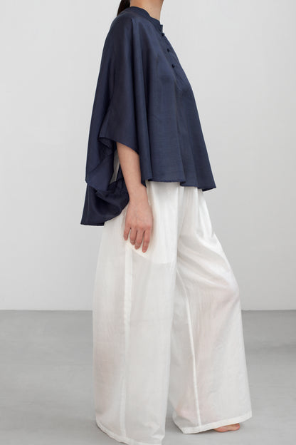 BANGALORE SILK |  NEO MUSLIM KURTA SHORT / COUNTERPOINT
