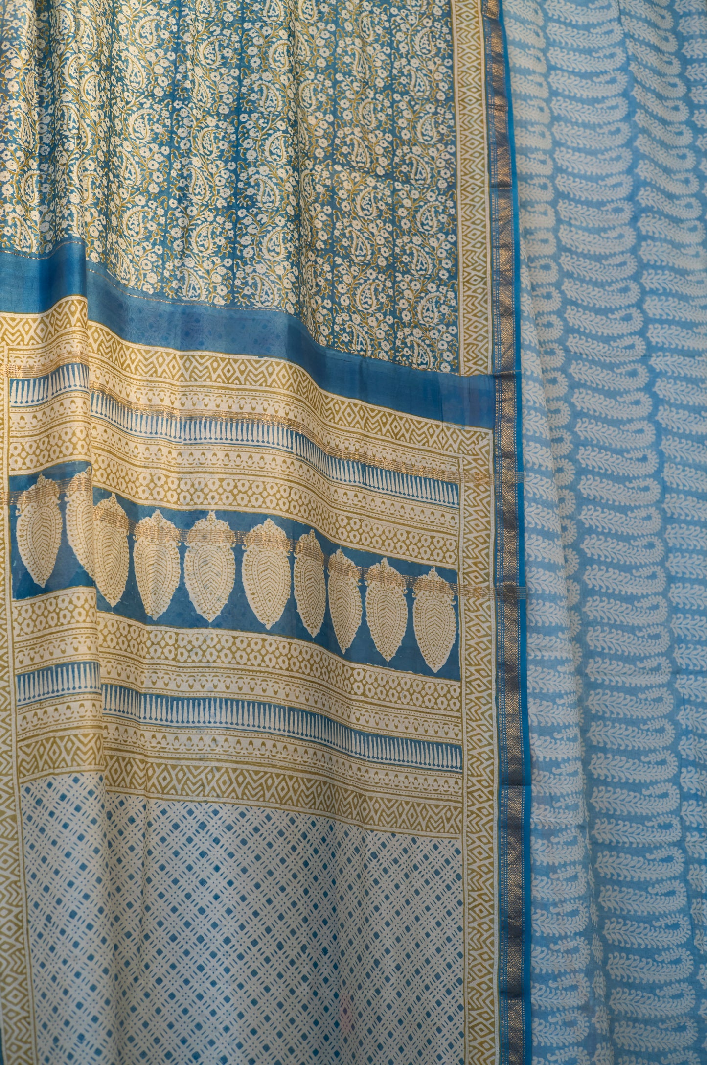 LIMITED BLOCK PRINT | NO COLLAR ROBE