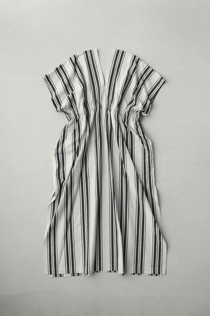 STANDARD / native stripe | NEO KAFTAN DRESS