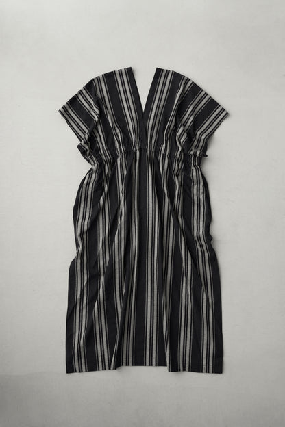 STANDARD / native stripe | NEO KAFTAN DRESS