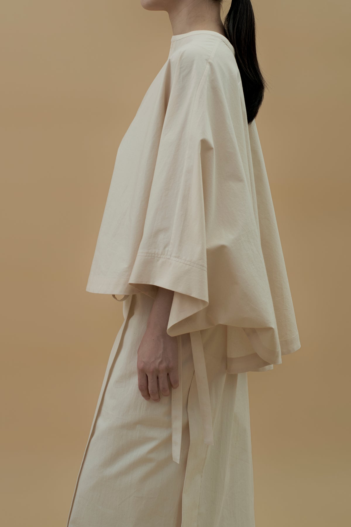 STANDARD / peruvian cotton | COAD PINTUCK BLOUSE
