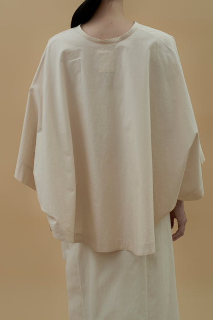 STANDARD / peruvian cotton | COAD PINTUCK BLOUSE