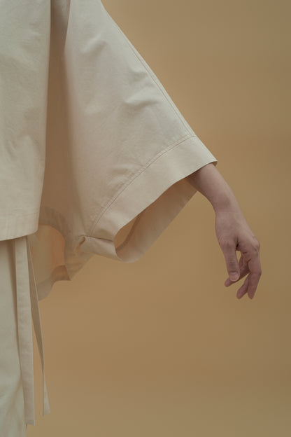STANDARD / peruvian cotton | COAD PINTUCK BLOUSE