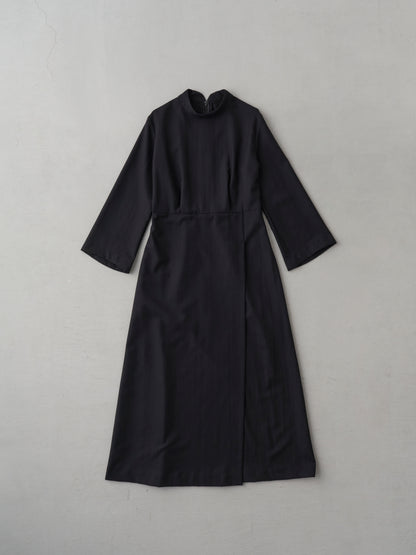 FOR / classical wool |  HOU DRESS black