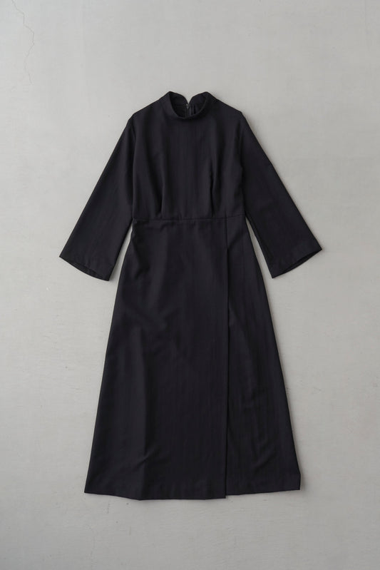 FOR / classical wool |  HOU DRESS black