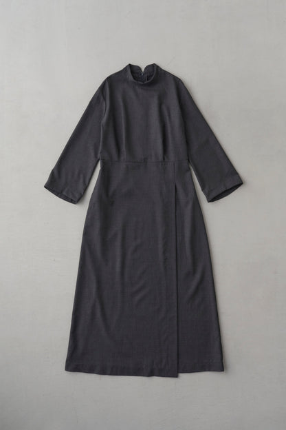 FOR / classical wool |  HOU DRESS black