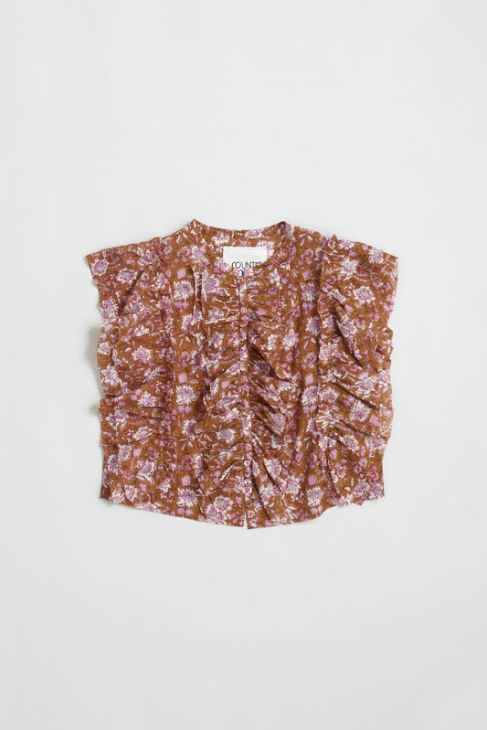 COUNTERPOINT  | RUFFLE BLOUSE / COUNTERPOINT