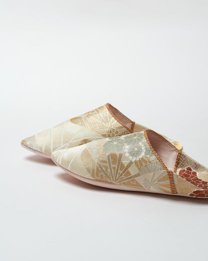KIMONO BABOUCHE / 菊紋 kikumon