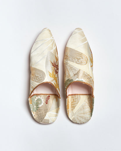 KIMONO BABOUCHE / 菊紋 kikumon