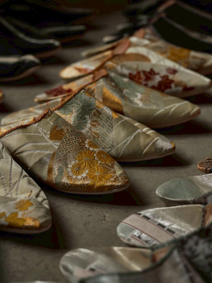 KIMONO BABOUCHE / 菊紋 kikumon