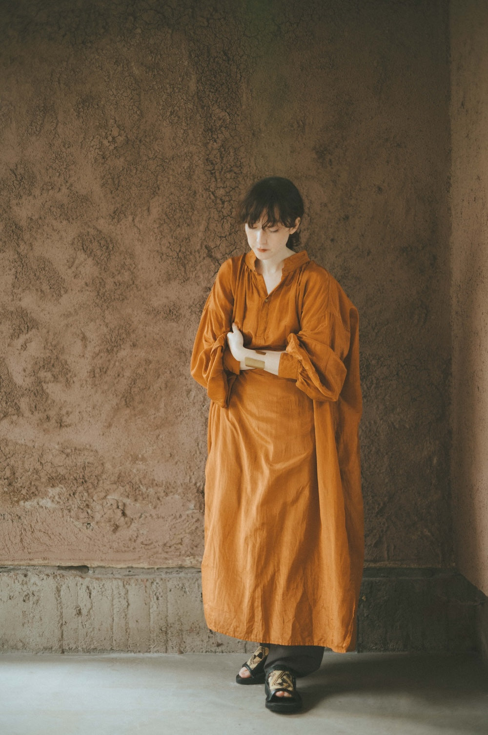 ANCIENT LONG SHIRTS｜botanical dye color by Hljóð