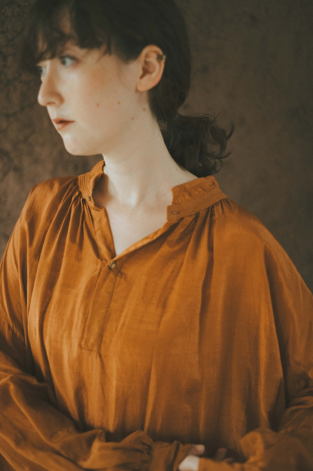 ANCIENT LONG SHIRTS｜botanical dye color by Hljóð