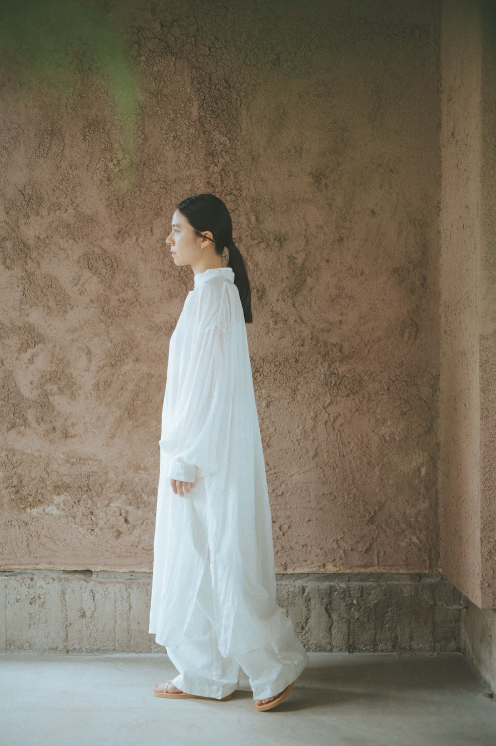 ANCIENT LONG SHIRTS ｜botanical dye color by Hljóð