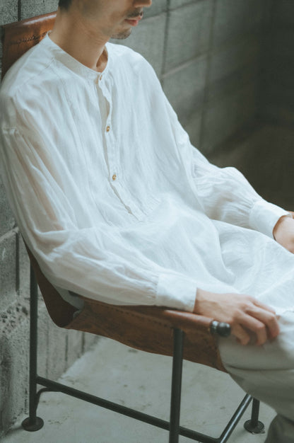 ANCIENT SHIRTS｜botanical dye color by Hljóð white