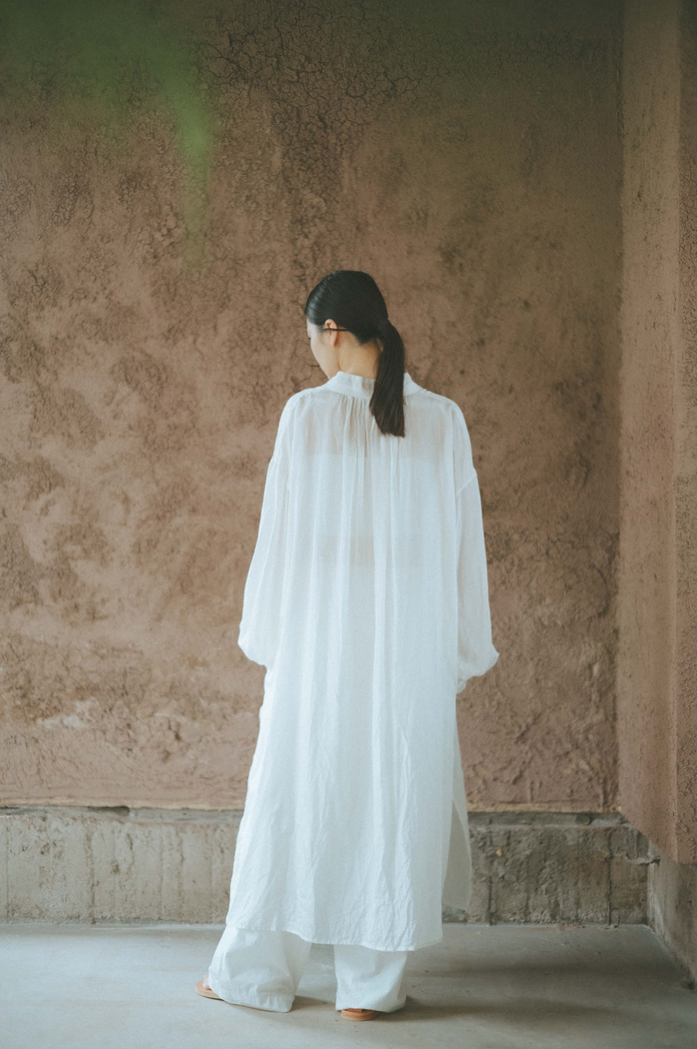 ANCIENT LONG SHIRTS ｜botanical dye color by Hljóð