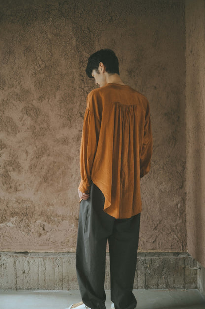 ANCIENT SHIRTS｜botanical dye color by Hljóð brown