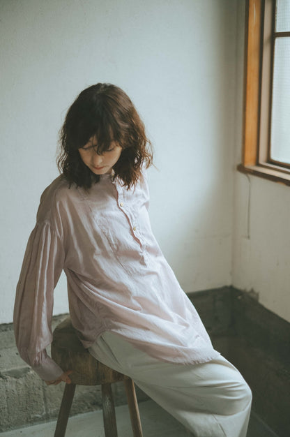 ANCIENT SHIRTS｜botanical dye color by Hljóð moss pink