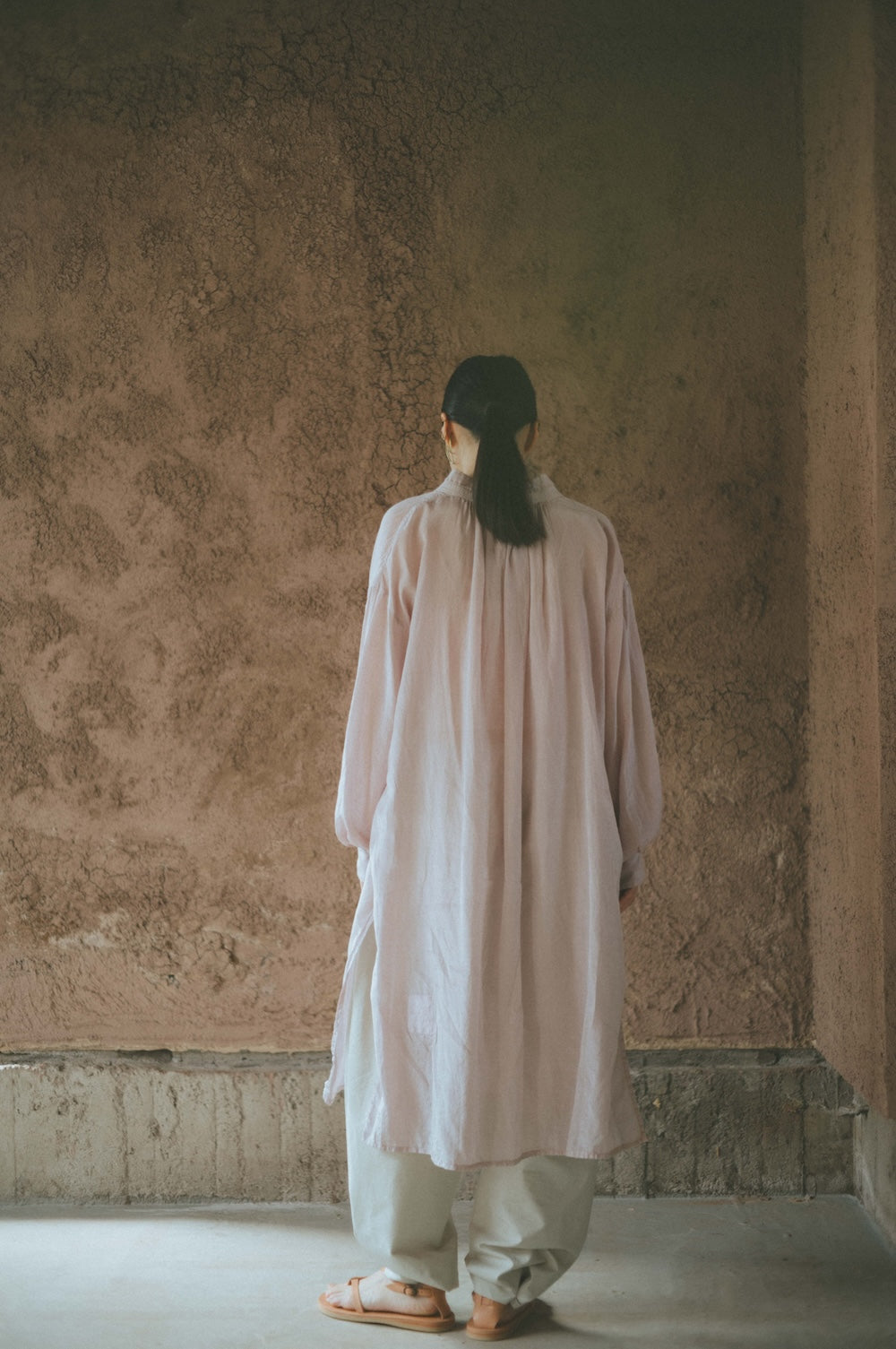 ANCIENT LONG SHIRTS｜botanical dye color by Hljóð