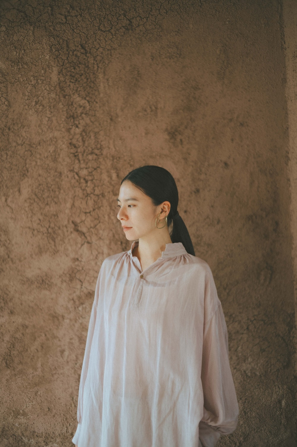 ANCIENT LONG SHIRTS｜botanical dye color by Hljóð