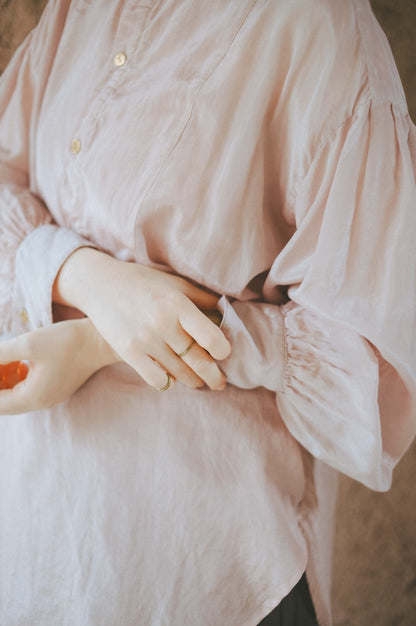 ANCIENT SHIRTS｜botanical dye color by Hljóð moss pink