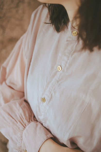 ANCIENT SHIRTS｜botanical dye color by Hljóð moss pink
