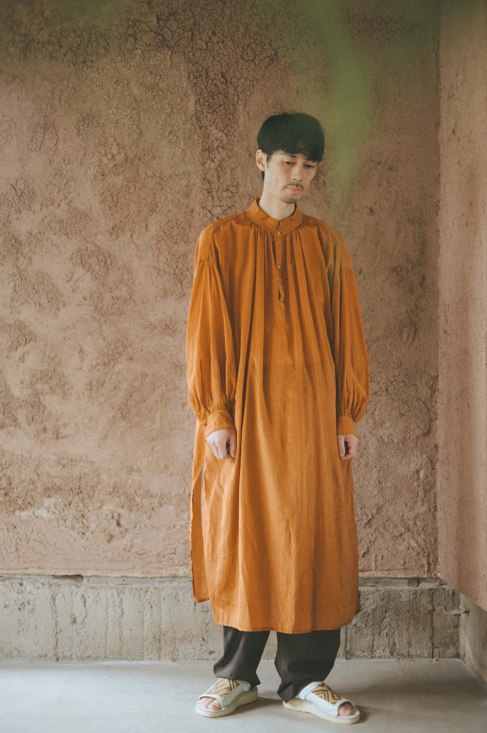 ANCIENT LONG SHIRTS｜botanical dye color by Hljóð