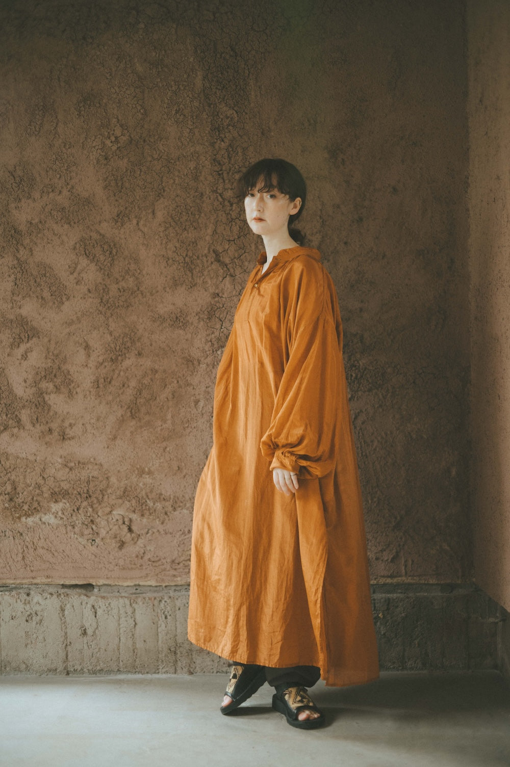 ANCIENT LONG SHIRTS｜botanical dye color by Hljóð