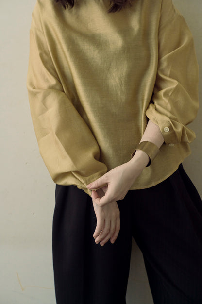 STANDARD / chanderi silk | SHAKERS BLOUSE
