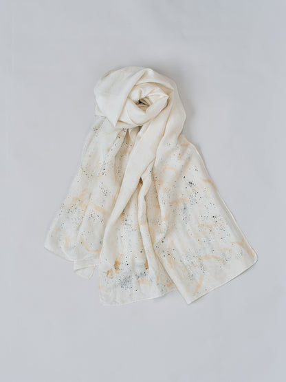 HEGO DYE / handloom silk | STOLE