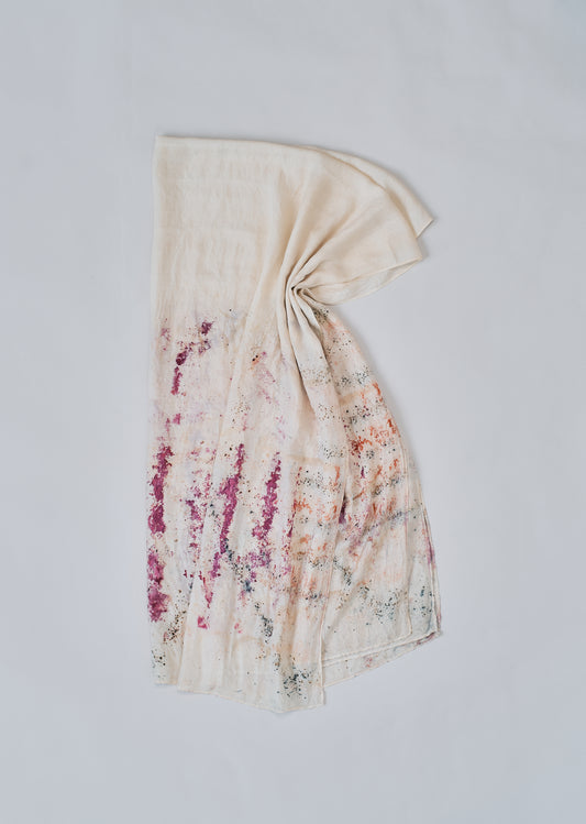HEGO DYE / handloom silk | STOLE special Color by Yukihito Kanai　＃2